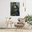 Seated Peasant, C.1892-96 Impressionist Abstract Contemporary Portrait Wall Art Print by Paul Cezanne - Wrapped Canvas Print-1392438424