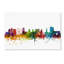 Madteos «Nottingham England Skyline II» par Michael Tompsett, impression sur toile tendue-12629096