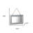 Hashveer Metal Flat Wall Mirror