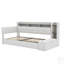 Lit de jour rembourré avec rangement, lit gigogne, charge USB et lumière DEL-6181579-6181576