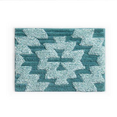 Pagosa Springs Bath Rug  Green 17x24"