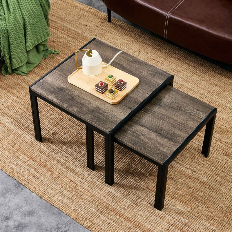 Table basse Sukpreet Nesting, Gris