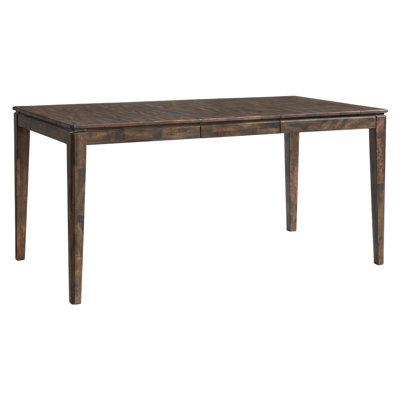 Rabea Dining/Counter Height Extendable Mango Solid Wood Dining Table