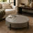 Maly Round Mother of Pearl Coffee Table-1892332706
