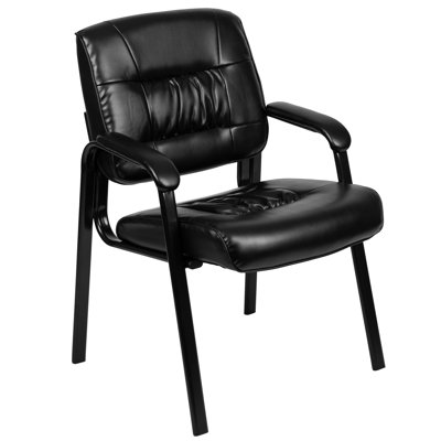 chaise d’invité en cuir  Danisha