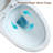 Dual-Flush One-Piece Toilet CEC & DOE Certified Powerful Flush One-Piece White Toilet (Slow Close Seat Included)