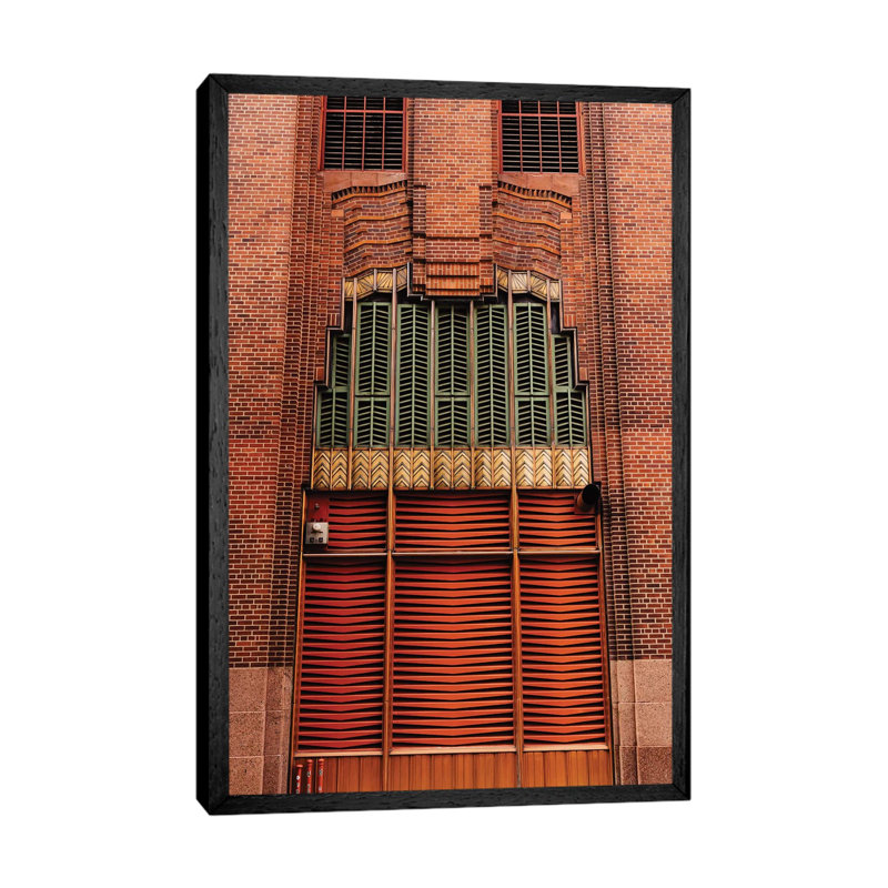 Tribeca Architecture by Bethany Young - Print on Canvas, Black Framed, 66.04cm H x 45.72cm W x 3.81cm D