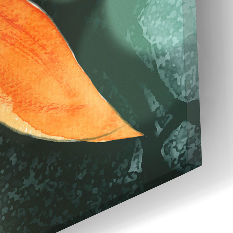 Art mural épique «Fantail 2» par Alicia Ludwig, 16 po x 24 po, H 24 po x l 16 po