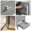 Eagarville rétro 20 po avec évier en céramique, armoire de rangement à cadre en bois massif et support intégré (gris / vert)-305997709