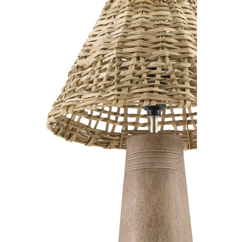 Lampe de table Cambrea, Brun clair