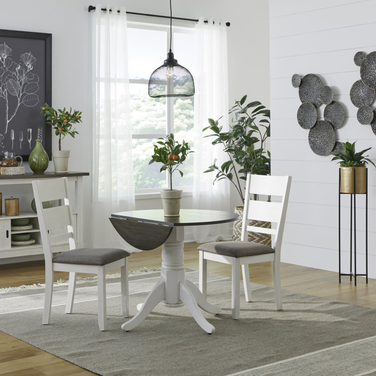 Luz Optional 3 Piece Drop Leaf Table Set