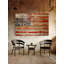«American Flag», reproduction sur bois de pin naturel-2026647582