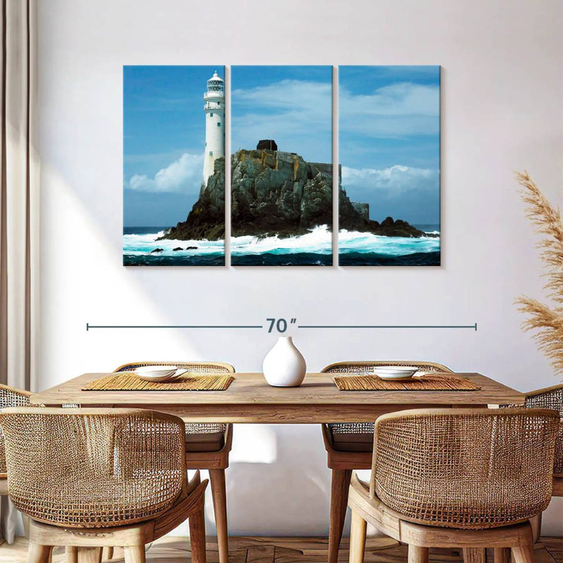 Phare Aletra Fastnet Rock, H 36 po x l 57 po