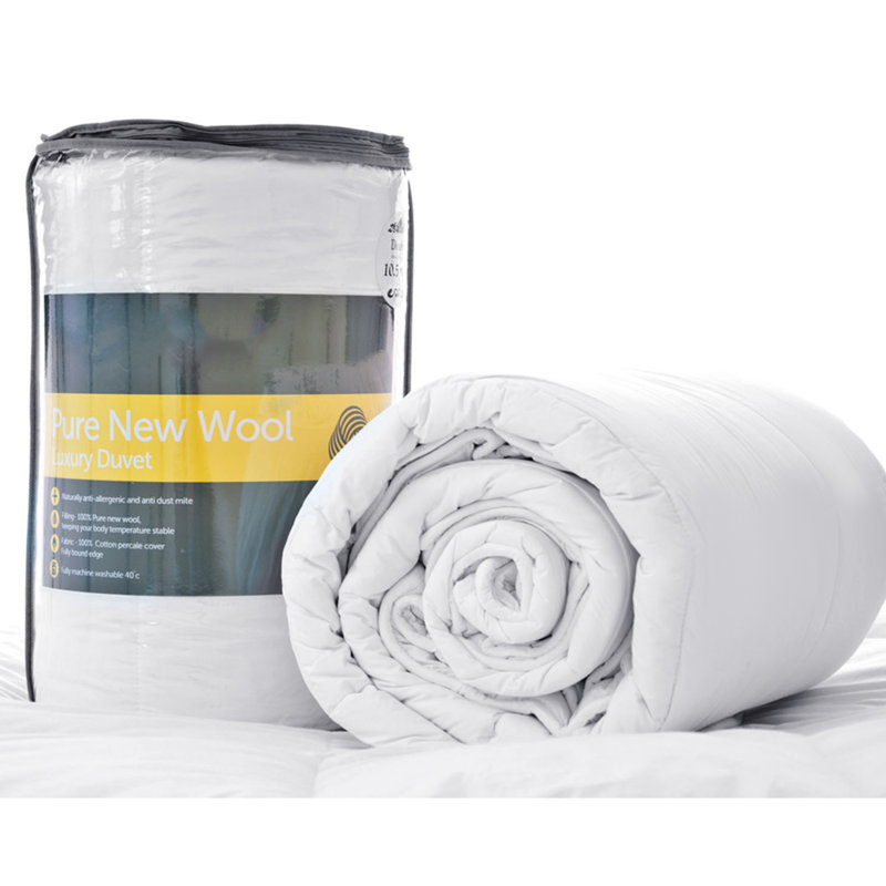Hollowfiber 13.5 Quilted Duvet All Year Around Tog, Kingsize