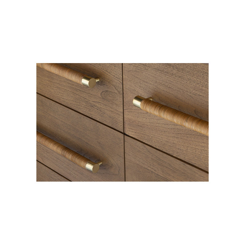 Audrey 3 - Drawer Nightstand, Toffee