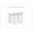 51"W Solid Wood 3-Shelf Entryway Storage Cabinet with Adjustable Shelves