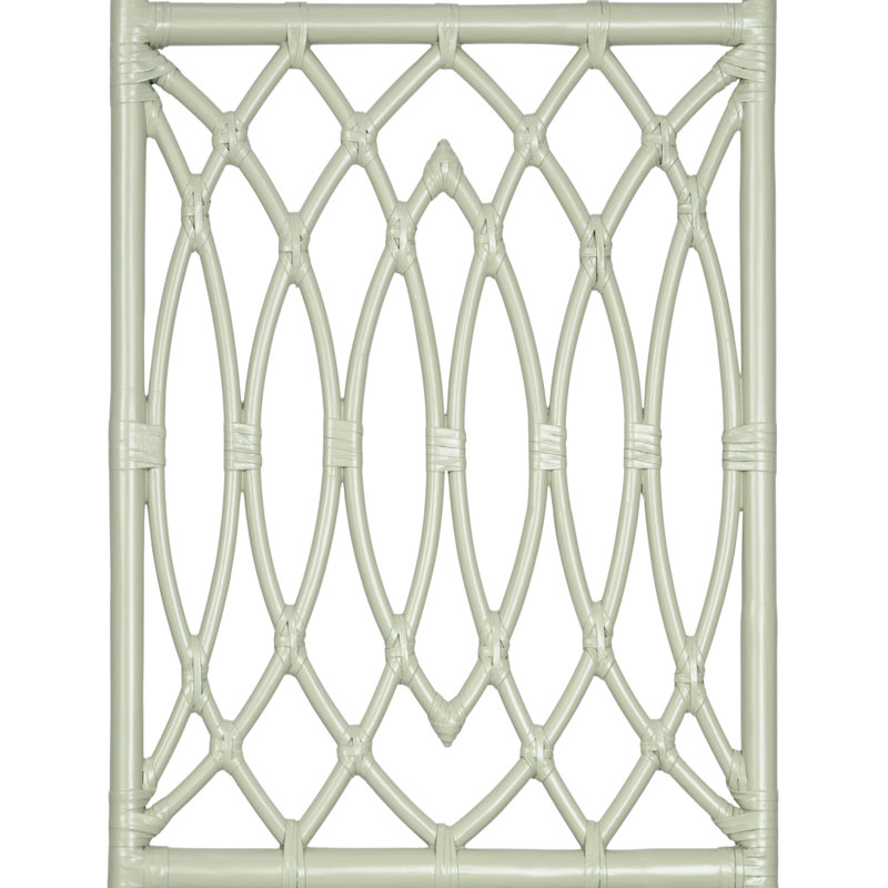 Beckham Open-Frame Headboard, King, Celery Green