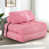 Velours côtelé rose