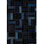 Tapis bleu foncé Jed