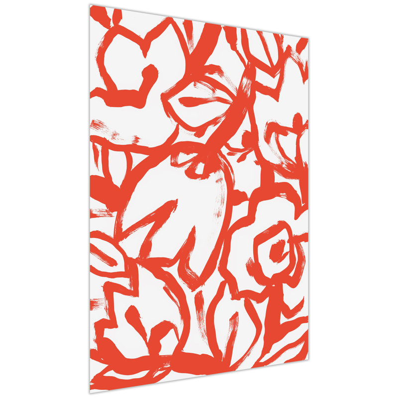 «Scarlet Blooms I»