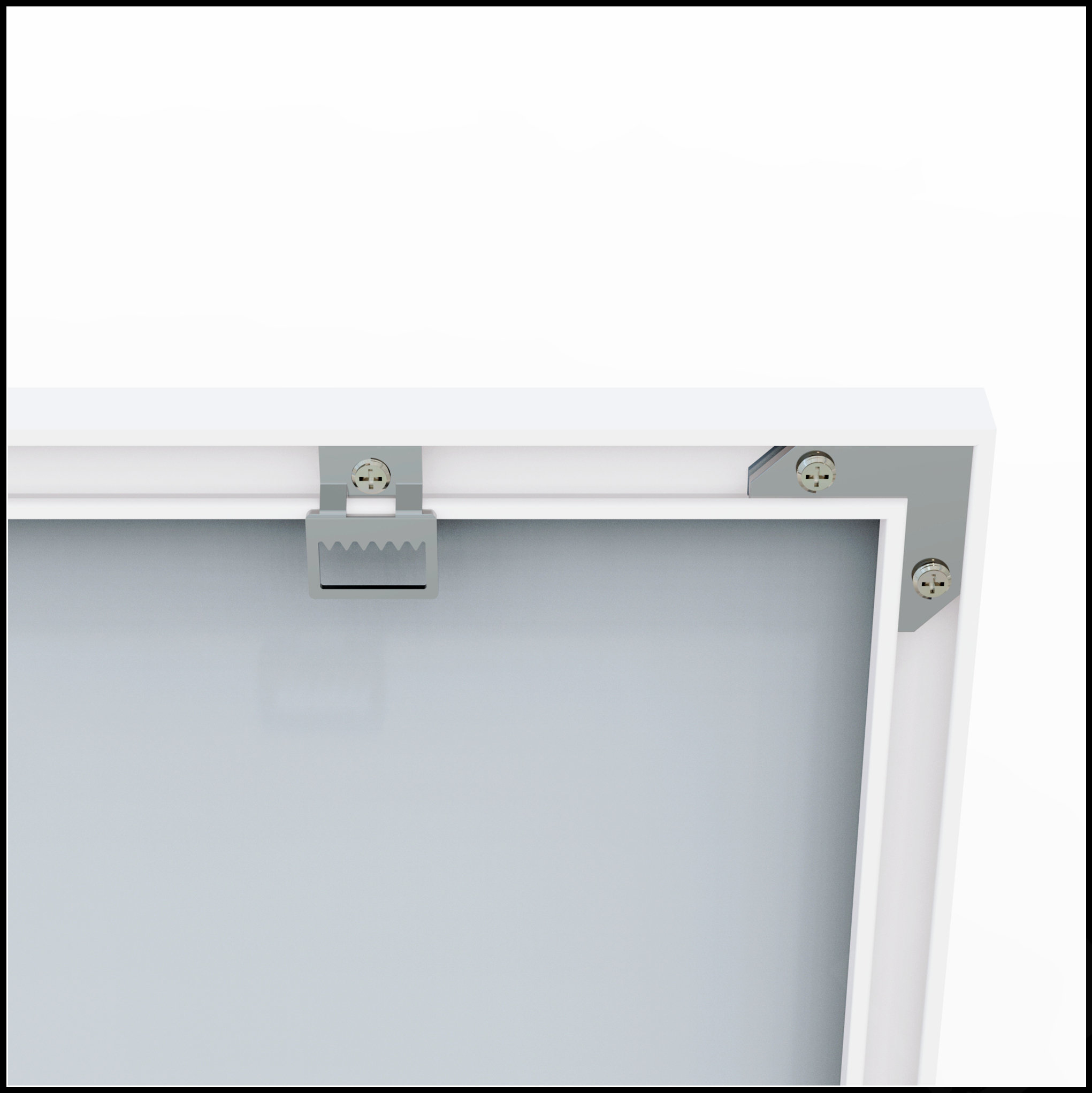 East Urban Home 48X32 Inch Oversized Modern Rectangle Bathroom Mirror ...