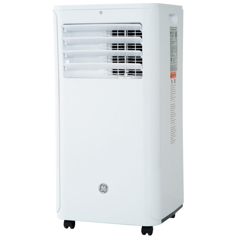 White 6100 BTU Portable Air Conditioner with Remote