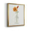 California Poppy Vase I - Toile encadrée de qualité supérieure - prête à être accrochée