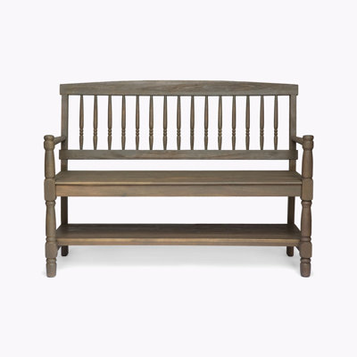 Outdoor Solid Wood Patio Sofa