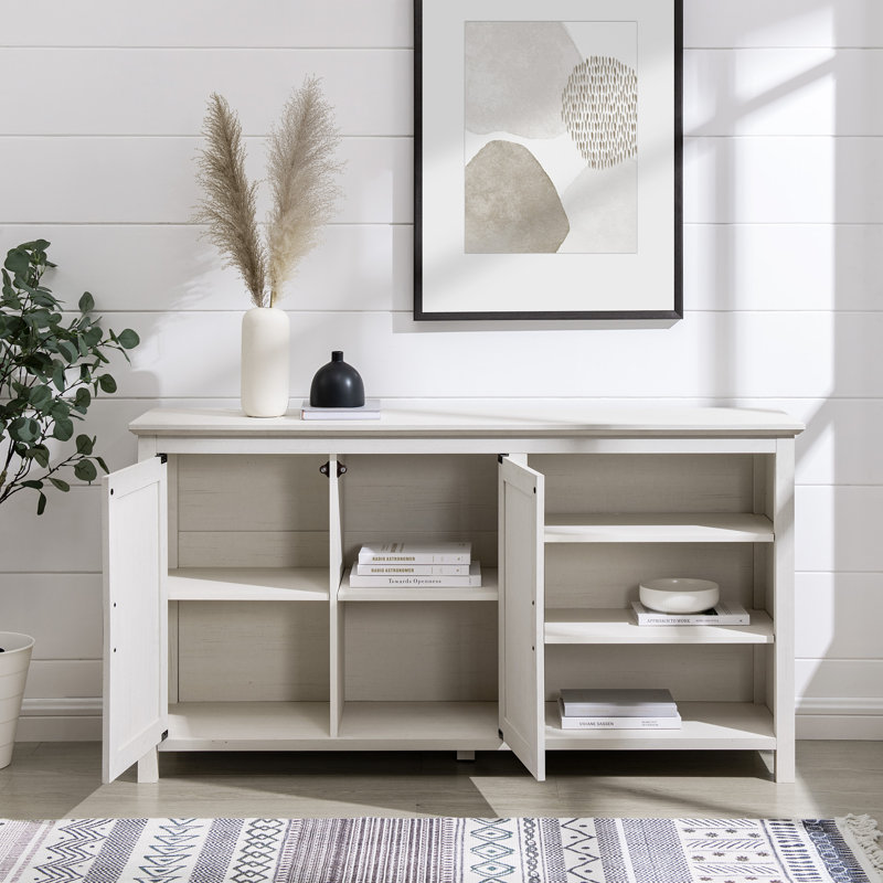Canmore 41 Cm Wide Sideboard, Brushed White