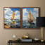NAUTICAL Series CCCCXVII - Reproduction encadrée de qualité supérieure - prête à être accrochée - aucun clou requis - aucun clou requis-219663180-219663177