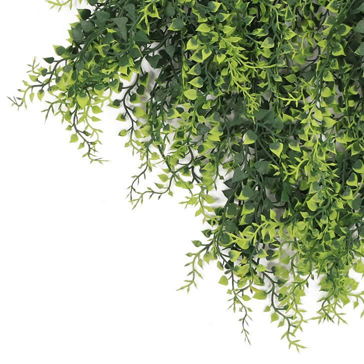Multipack Hanging Plants Fire / UV Resistant 85cm Faux Fern Plant