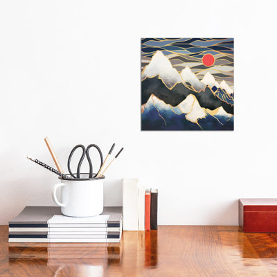 Ice Mountains - Print on Canvas