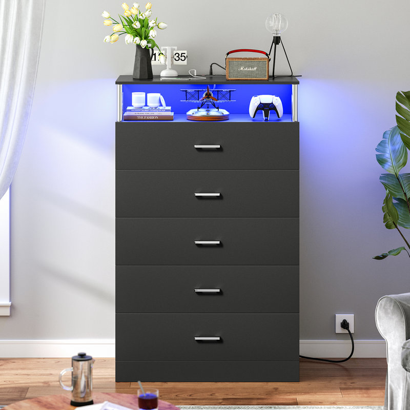 Jahlisa 29.5'' W 5 - Drawer Dresser