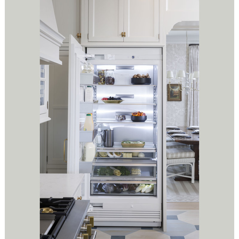 Monogram Premium Column Pair: 24" W Freezer Column + 36" W Refrigerator Column, Panel Ready, No