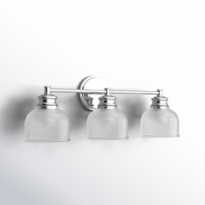 Besima 3-Light Dimmable Vanity Light in Chrome, Chrome