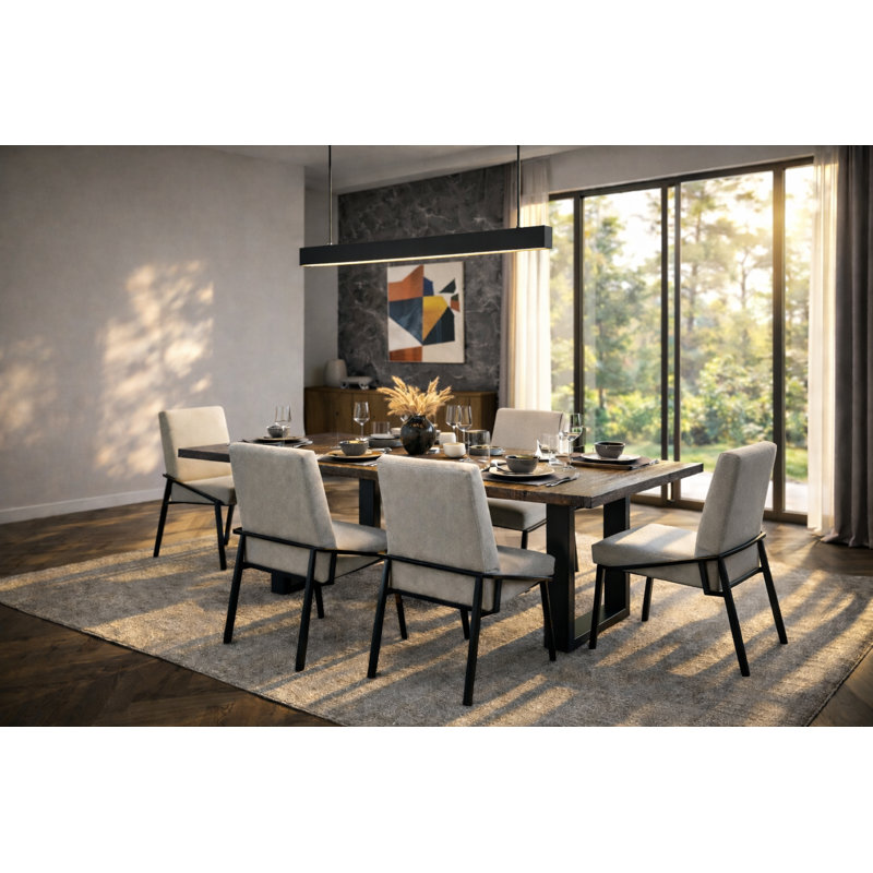 Esme 84"W Modern Dining Table