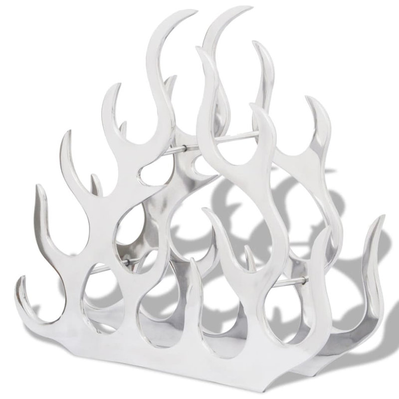 Hargimont Tabletop Wine Bottle Rack in Silver