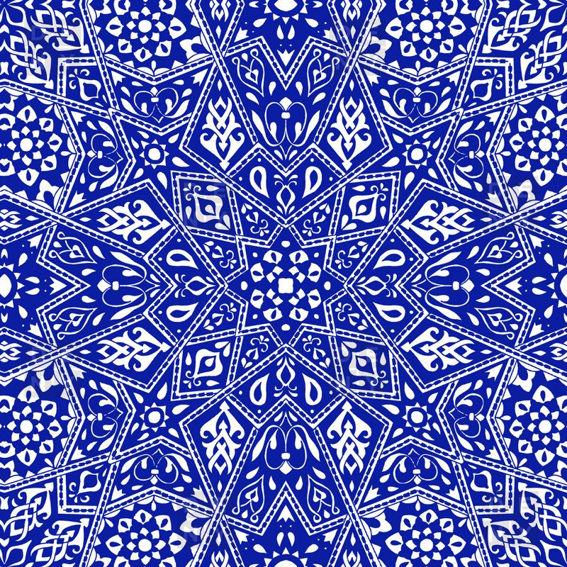 Giffin Geometric Shower Curtain