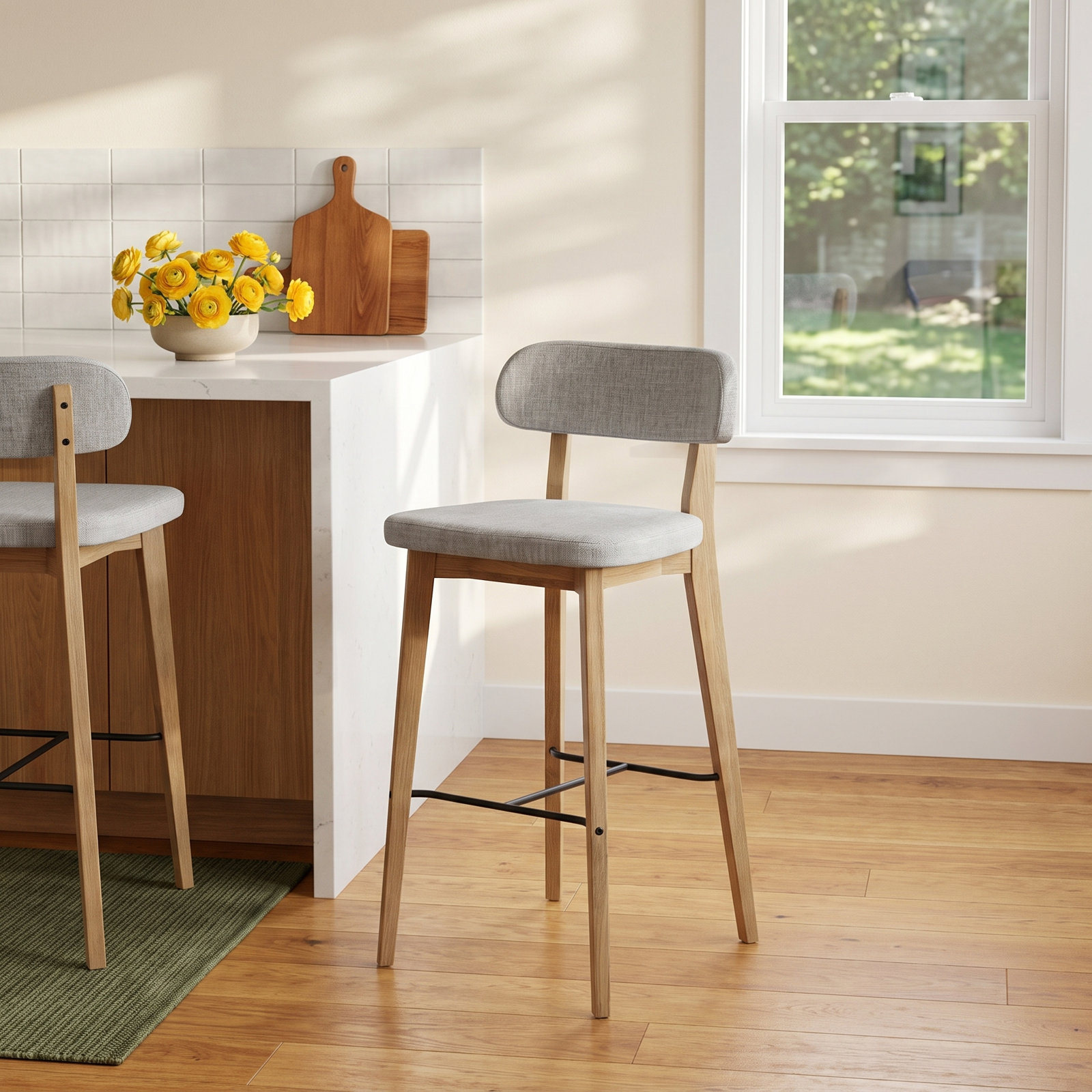 Mads Bar and Counter Stool, Bar Stool (25.5" Seat Height)