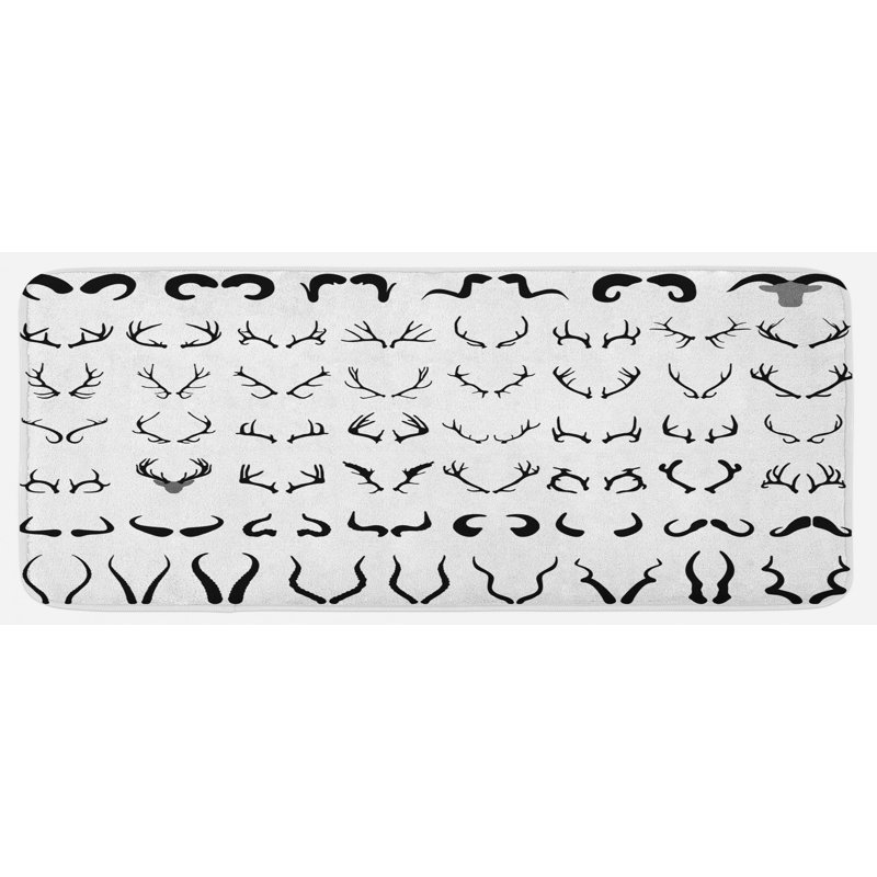 Tapis de cuisine antlers