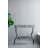 Galvanized Tray Table Accent Table