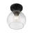 Astair 1-Light 7" Semi Flush Mount-1961616557