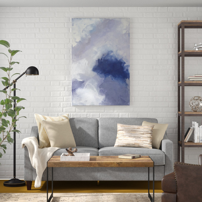 Sugar Plum Dust II by Julia Contacessi - Painting Print, 122cm H x 81cm W, Black Floater Framed