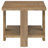 Rustic Coffee and End Table Set with Dual Storage Surfaces