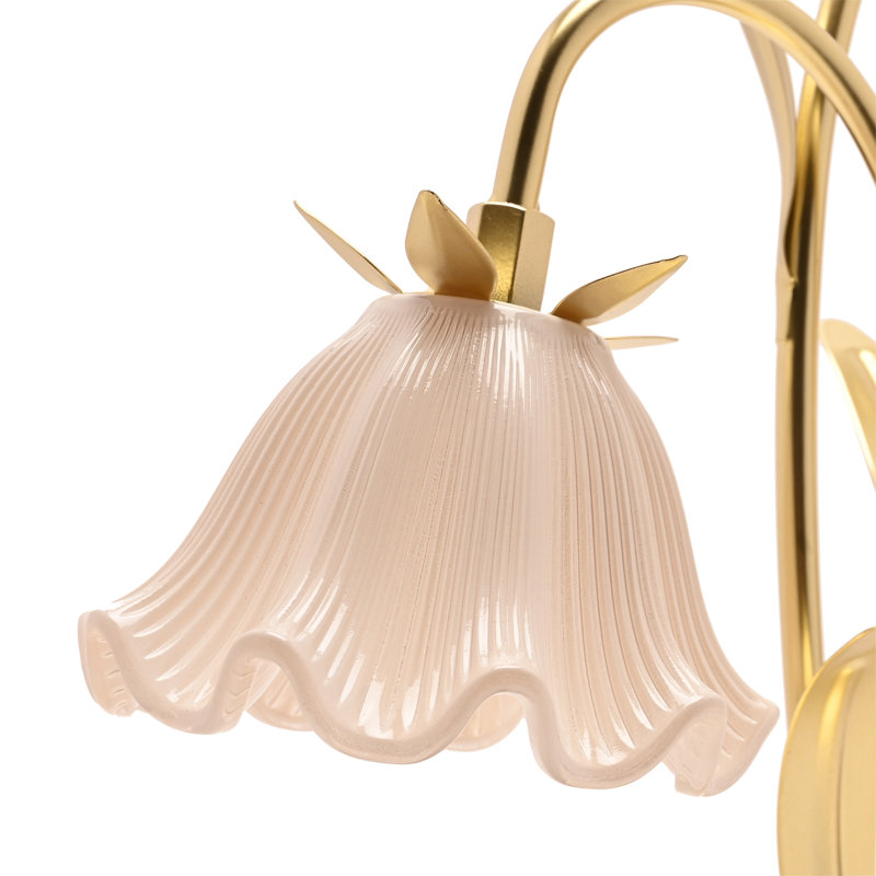 Metal Table Lamp, 34.7cm H 32cm W 12.3cm D
