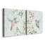 Colibri I - ensemble de 2 reproductions sur toiles tendues-662841681