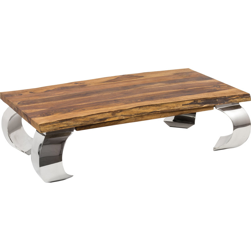 Solid Wood Four Leg Coffee Table