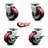 Poly on Aluminum Swivel Caster