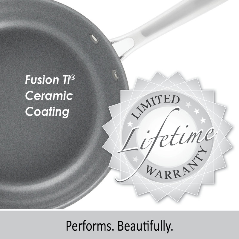 3.Clad ™ Stainless Steel Non-Stick Frying Pan