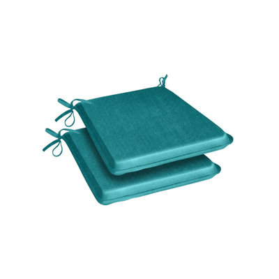 Trapezoid Water-repellent Seat Pad Set of 2
